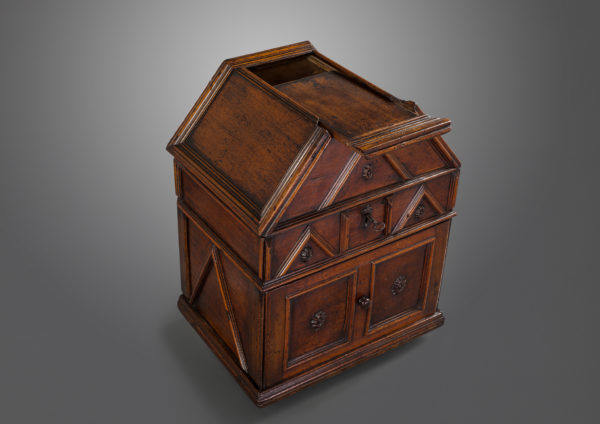 A Late 16th or 17th Century Walnut Table Cabinet