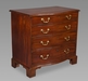 Fine Quality Chippendale Period Mahogany Serpentine Chest of Drawers