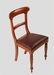 Good Set of Four William IV Mahogany Campaign Chairs