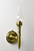19th Century Convertible Candlestick Lamp