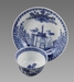 Chinese Export "Cookoo In The House" Tea Bowl & Saucer