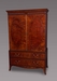 Fine and Rare George III Fustic Linen Press Possibly by Mayhew and Ince