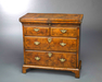 Exceptional George I Walnut Bachelor's Chest of Drawers