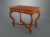 Charles II Red Japanned and Gilt Decorated Table of the Highest Quality