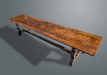 An Impressive and Truly Exceptional Spanish Walnut Trestle Table