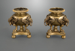 Fine and Rare Pair of Regency Gas Light Fittings