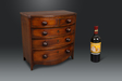 George III Miniature Chest of Drawers