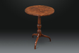 Fine Quality Late 18th Century Burr-Oak Tripod Table