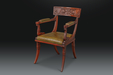 An Exceptional Regency Period Klismos Armchair Firmly Attributed to T. and G. Seddon, c.1815-20