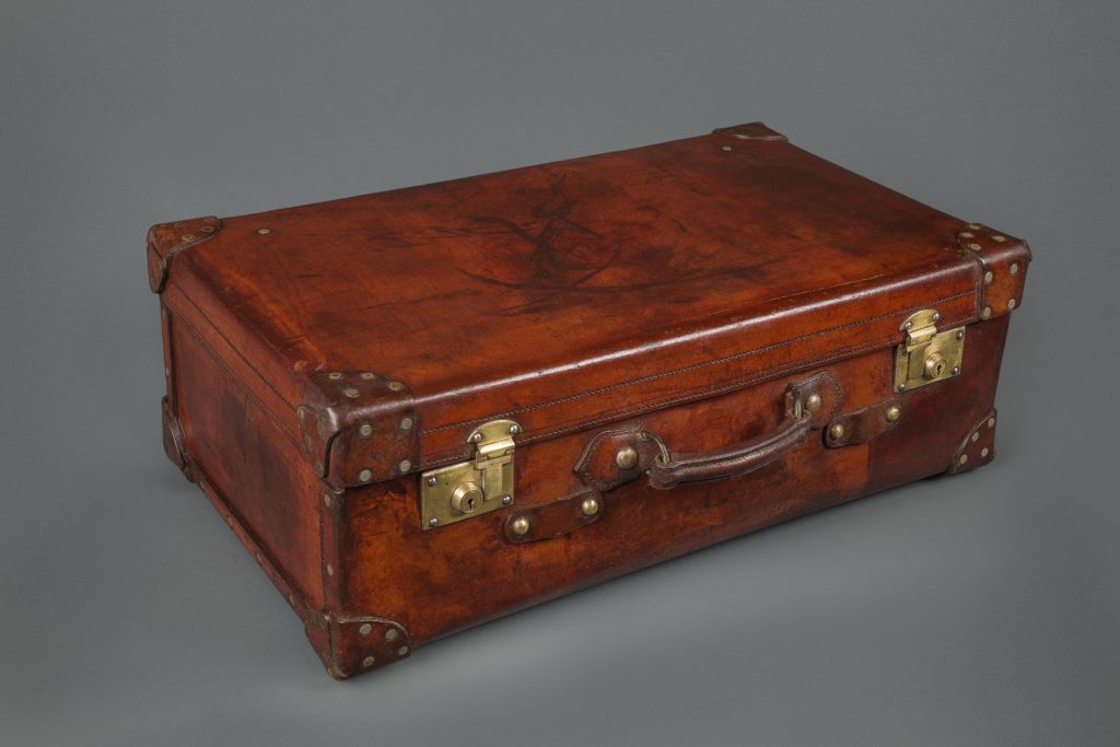 Very Fine 19th Century Leather Suitcase | Michael Pashby Antiques